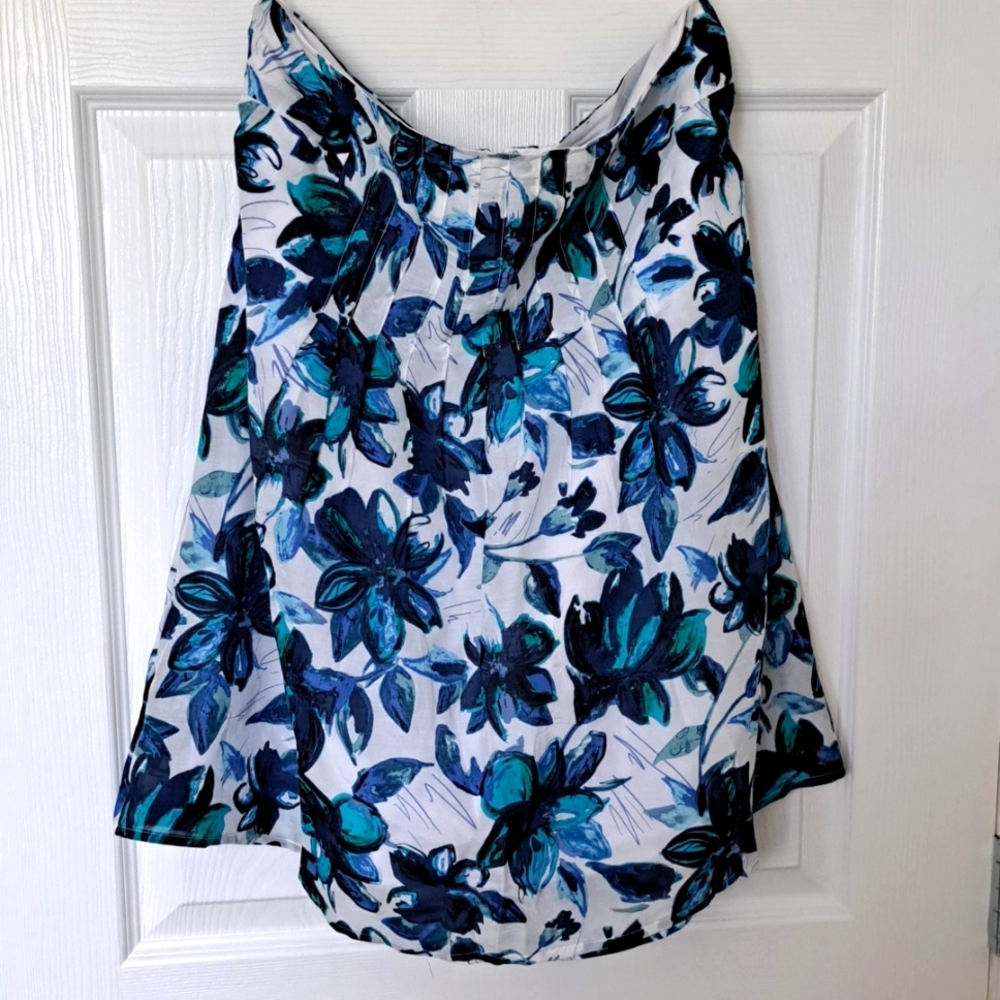 Cute Cotton/Silk Lined Floral Skirt